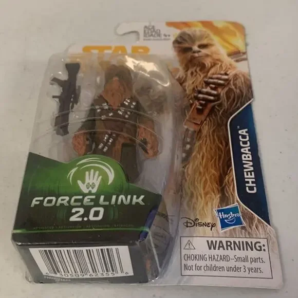Star Wars Solo Force Link 2.0 Chewbacca Action Figure, 3.75" Tall - Picture 3 of 3